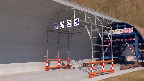 桃园隧道施工动画制作公司 - 隧道施工工艺和施工方法 - 隧道施工汇报动画视频 - bim 工程施工动画